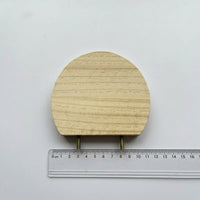 Bird Perch Stand, Smooth Wooden Perch for Small Parakeets and Cockatiels, Climbing Stand Cage Accessory, 1 Pack