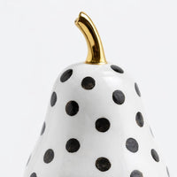 Fruit Sculpture for Home, Living Room, Modern Minimalist Ceramic Figurine, Abstr #variant:Pear D23002/ 12.5*12.5*19cm