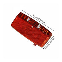 Cycle Rear Light Reflective Design for Road Cycling