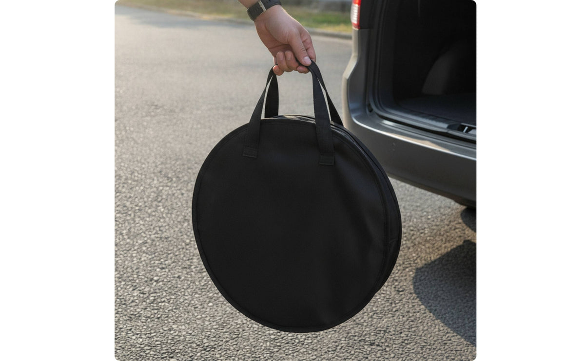Charging Cord Pouch with Handles Waterproof EV Cord Bag Zippered for Garage