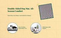 Orthopedic Dog Bed
Removable Cover, Non-Slip, Joint Support