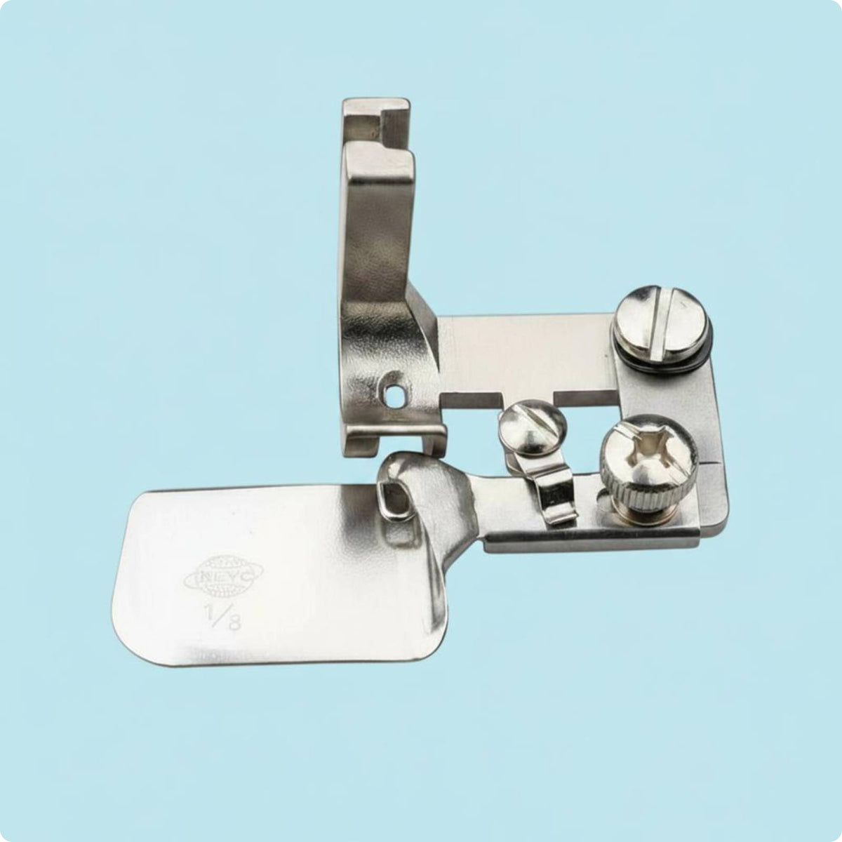 Curved Hem Presser Foot Even Hemming Rolled Hem Foot All Metal for Dressmaking