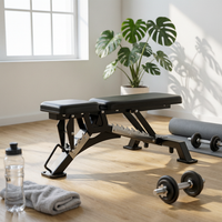 Adjustable Weight Bench Stable Base Fitness Equipment Comfortable Padding