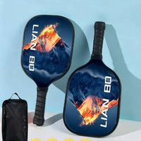 Fiberglass Pickleball Paddle Sweat Absorbent Pickleball Paddle Large Optimal