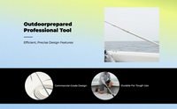 Telescopic stainless steel fishing gaff