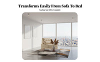 Configurable Block Sofa Bed Removable and Cleanable Cover Living Room Furniture Easy Assembly Pull-Extendable Sleeper Sleeper