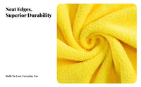 Strong Water Absorption Pet Bath Towel Lint-Non-Shedding Quick Dry Pet Towel Thickened for Grooming, Cleaning, Outdoor