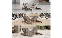 Folding Wooden Cycle Parking Stand Sturdy Bike Stand with Rubber Edging Long-Lasting Parking Rack Eco-Friendly for Cyclists, Garage