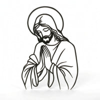 Metal Wall Art Cutout Metal Wall Decor Engraved for Entryway, Bedroom
