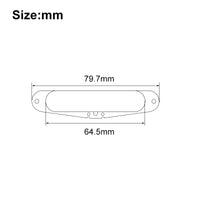 吉他拾音器 Alnico 5 TL 琴颈拾音器 配红色纤维线轴紫铜线 7.5K