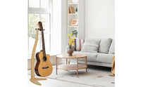 Guitar Stand Holder with Padded Cradle Stable Wooden Guitar Stand Sturdy for Music Studio