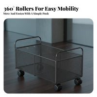 Wheeled Pull-accessible container with casters Under-Bed Container Large Capacity for Students