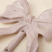 Bow Wall Hook Distressed Coat Hook with Bow Compact for Bathroom