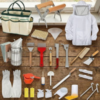 Beekeeping Starter Kit Complete Beekeeping Tool Kit Bee Suit Allall-Inclusive Bee Smoker Beginner for Beginners, Apiary