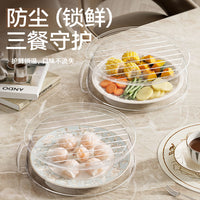 Transparent Plastic Food Cover with Dust Protection