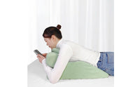 Ergonomic Prone Support Cushion Versatile Use Ergonomic Prone Pillow Bed Reading Backrest Cushion for Office Workers, Students