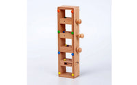 Wooden Pylon Toy Montessori Wooden Bead   Fine Motor Toy with Knobs for Kids