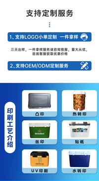 批发保温箱户外提手冷藏保冷医疗转运箱烧烤冰块餐盒保冷热冷藏箱
