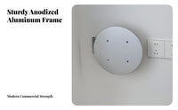 Round Foldable shelf Space-Saving Floating Shelf Multi-Purpose for Small Spaces