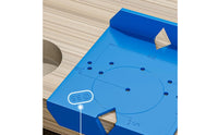 Hinge Hole Drilling Guide Compact Positioning Aid Repeatable for DIYers
