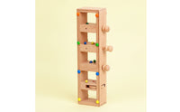 Wooden Pylon Toy Montessori Wooden Bead   Fine Motor Toy with Knobs for Kids