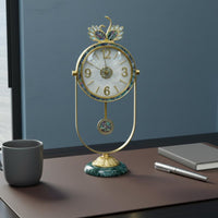 Ornamental Desktop Timekeeper Precise Timekeeping Home Decor Easy to Set Up