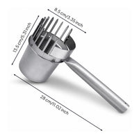 Fruit Harvester with Metal Cup Guard Fruit Picking Tool Picker for Gardeners, Garden, Outdoor