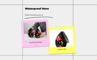 12V waterproof horn for SUV