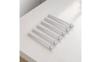 6 Pieces Drum Tension Rod Hex Head Drum Tension Rods Long Screw Rod for Drummers, Percussionists