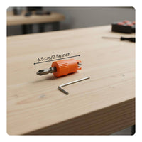 2 Pieces Coil-Driven Loaded Screw Holder Easy to Use for Home Repair