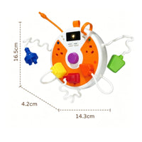 Early Education Plug and Socket Toy Multifunctional Fine Movement Skills Toy for Toddlers, Infants