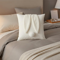 Soft Bunny Pillow Floppy Ear Home Decor Square