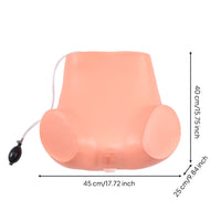 Gynecological Training Model Rounded Torso Shape Gynecological Exam Model