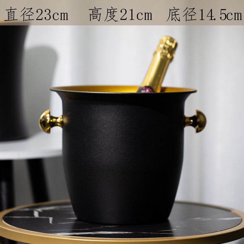 Blk Gold Waist Drum