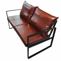 Mechanical Aesthetic Armchair and Table Set Retro Design Mechanical Aesthetic Dining Set Minimalist Look Long-Lasting Metal