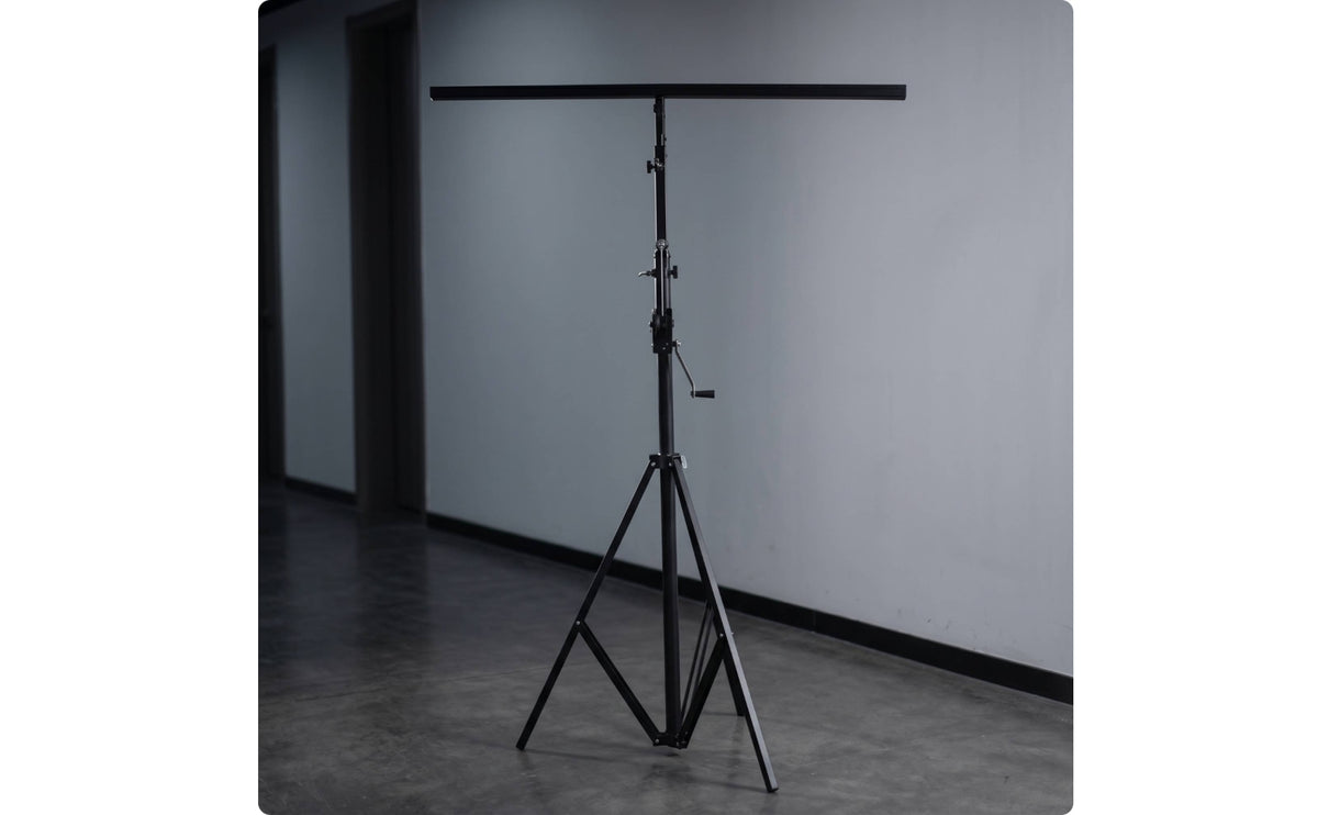 Telescoping Stage Light Stand Heavy-Duty Tripod Light Stand Floor-Standing Sturdy for Wedding DJs, Event Planners, Weddings, Live Shows