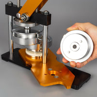 Button Maker Machine Heavy-Duty Button Badge Press Machine Manual for Hobbyists