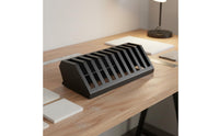 Tile Sample Display Rack Keeps Samples Organized Tile Display Rack Compact Floor Layout Sample Holder for Industry Show, Retail Store