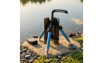 Fishing Rod Stand  Handle Compact Fishing Rod Holder with Tripod Lightweight for Anglers