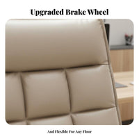 Lumbar Support Upholstered Armless Roller Chair Adjustable Height Armless Rolling Chair Ergonomic Design Swivel Seat Sofa-Like Comfort for Students, Adults, Women, Study Room, Bedroom, Vanity Station, Small Spaces