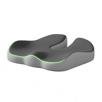 C-Shaped Seat Cushion Contoured Support Accessory Two-Layer for Stools