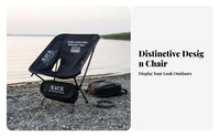Foldable Moon Chair Foldable Folding Stool space-saving for Backpackers, Gardeners