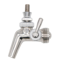 304 Stainless Steel Adjustable Flow American Beer Faucet for Home Brewing