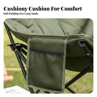 Foldable Portable Moon Chair Long-Lasting Lightweight Sketch Stool Quick Setup Collapsible Artist Chair Reinforced Steel Frame for Art Students, Travelers, Sketching, Outdoors, Travel, Picnic