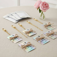 60 Pieces Gold-Tone Keychain Charm Natural Twine Crab Clasp Connector