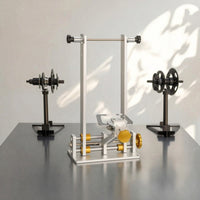 Bike Wheel Truing Stand Aluminum Alloy Truing Stand with Rollers Stable Wheel Calibration Tool for Mechanics