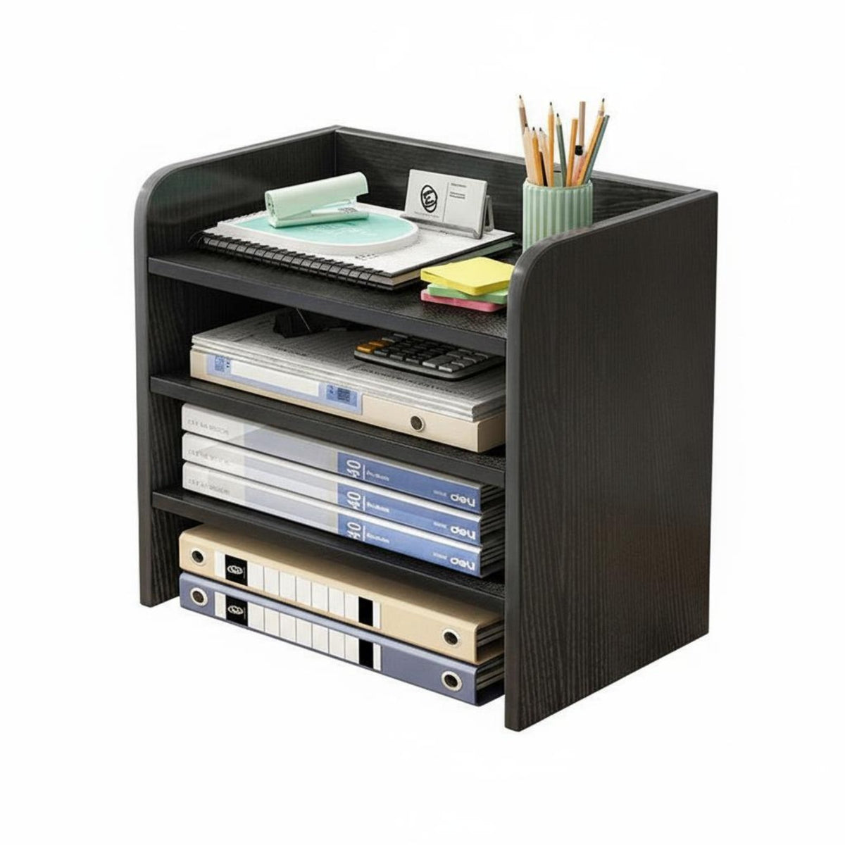 Multitier Desktop Organizer Multifunctional Desk Shelf long-lasting for Dorm Room