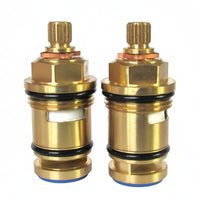Diverter Water Control Core Brass Diverter with O-Rings Splined Shower Replacement for Homeowners
