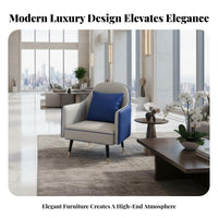 Curved Sectional Couch Luxurious Design Reception Sofa Minimalist Aesthetic Configurable for Office Managers, Homeowners