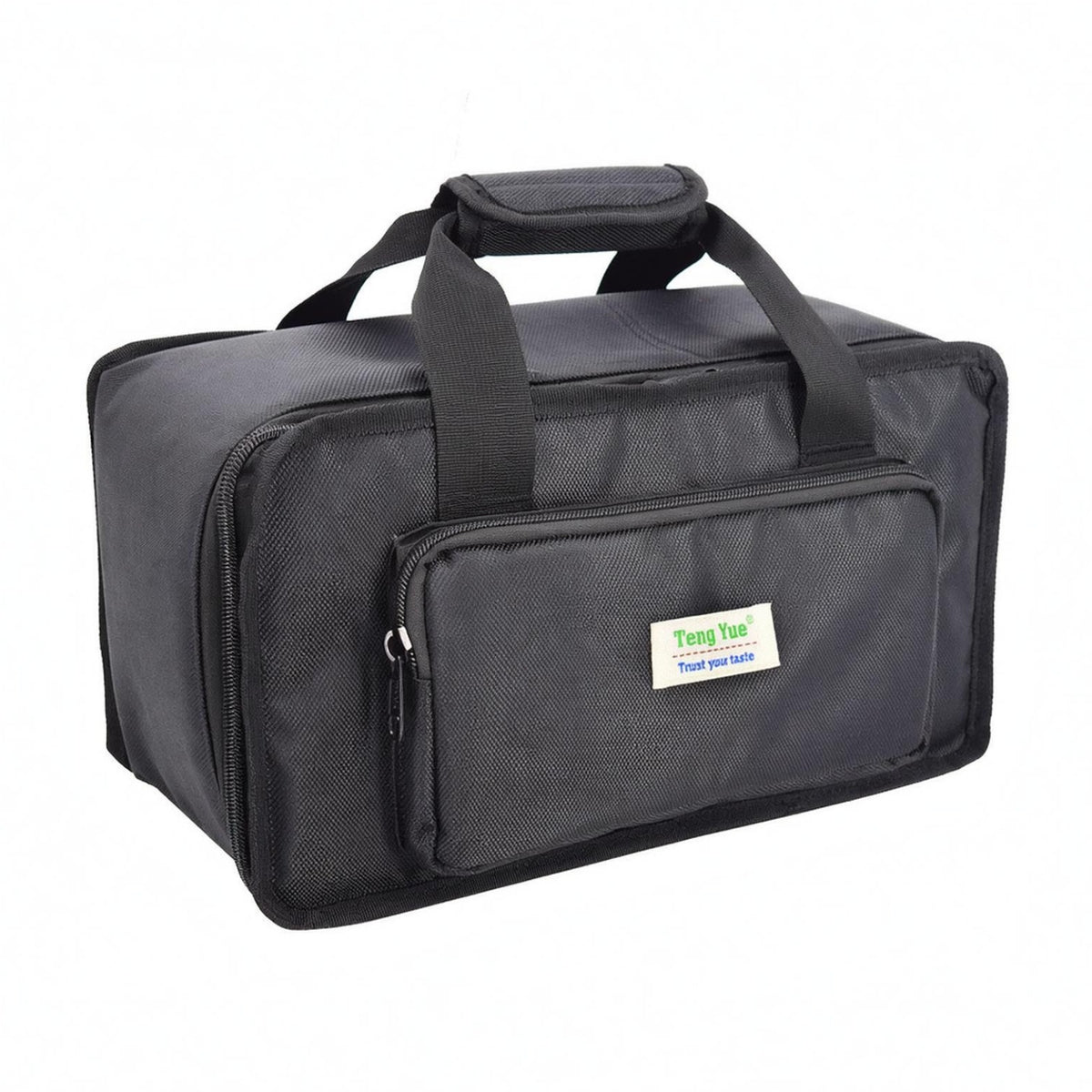 Handheld Storage Bag 1680D Oxford Cloth Carry Case Front Zip Pocket